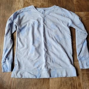 Tek Gear Blue Marble Pattern Sweater Size XS